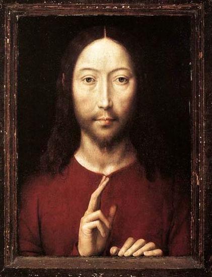 Hans Memling Christ Giving His Blessing oil painting image